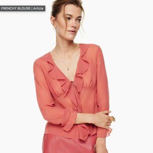 Aritzia Wilfred Frenchy Blouse